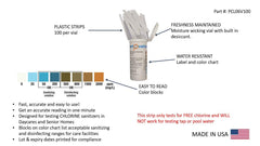 Bartovation close-up of strip color change for easy reading