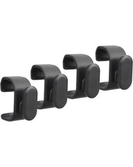 BBQ Future front packaging showing four black snap-on hooks, organized storage benefit