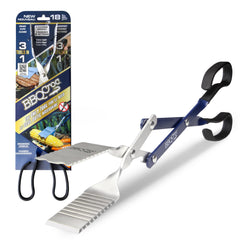 BBQCroc front view showing full 3-in-1 tool and length for safe reach