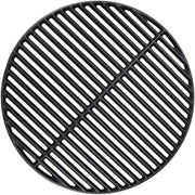 BBQration front view matte cast iron grate shows durable cooking surface and easy searing