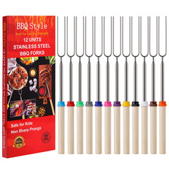 BBQStyle front packaging showing full 12-piece roasting set and benefits