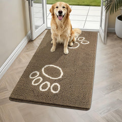 Bcoimo front view of mat showing full coverage and entrance protection