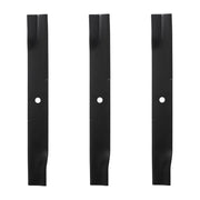 BCQNXX front view of three high-lift blades showing fit and finish benefit