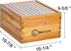 BeeCastle dovetail corner detail illustrating tight joint strength and durability