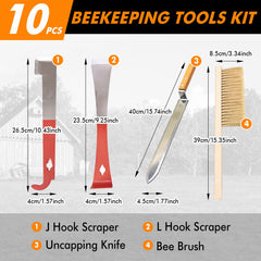 BeeCastle frame grip wooden handle showing secure lift benefit