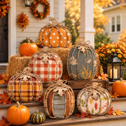 Beeveer front porch pumpkins creating a warm welcome and curb appeal