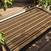 BEHERO front-facing door mat showing full design and welcome function