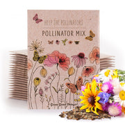 Bentley Seed Co. front packaging showing pollinator mix for easy gifting