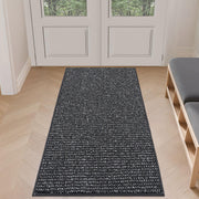 BEQHAUSE front view charcoal mat shows wide coverage and neat design