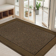BEQHAUSE front view large entry mat showing coverage and clean look