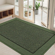 BEQHAUSE front view of green 32x48 mat showing full coverage and protection