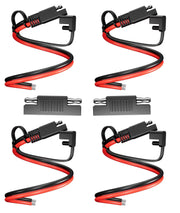 BERLAT front view of 4-pack SAE extension kit showing contents and labels for quick identification