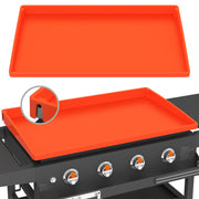 BESSIO front view of 36 inch griddle mat showing exact fit and protection