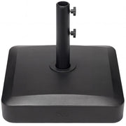 Best Choice Products umbrella base front view showing stable low-profile design