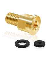 besttruck adapter installed on filter showing restored gauge connection and leak prevention
