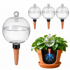 BIBMAMA front view of four 26 oz globes showing capacity and style