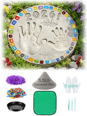 Biggun front packaging showing complete garden stone kit and contents benefit: ready-to-use convenience