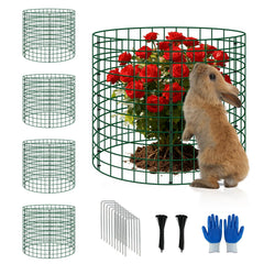 Bigwish front packaging showing four 12x12 cages and kit contents for quick protection