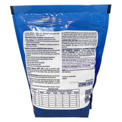 BioGuard granules close-up dissolving in water, quick dissolution for fast results