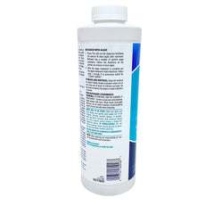BioGuard PowerFloc in use with pool vacuum removing settled debris for clearer water