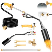 BIQetrae front view of complete torch kit showing components and benefits