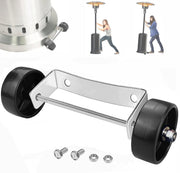 Birheatry bracket front view showing sturdy stainless steel and stability benefit