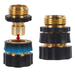 Biswing aluminum thread close-up showing corrosion-resistant finish for long life