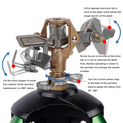 Biswing closeup metal nozzle detail demonstrating durable construction and longevity