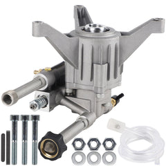Biswing front view of pump showing mounting and inlet for quick replacement