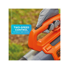 BLACK+DECKER BEBL750 cord retention detail preventing accidental unplugging for safety