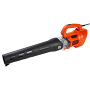 BLACK+DECKER BEBL750 front view showing compact blower and nozzle for fast cleanup