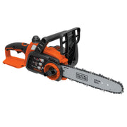 BLACK+DECKER front view showing compact cordless saw for easy trimming