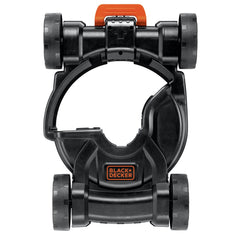 BLACK+DECKER close-up of MTD100 height adjustment for precise cutting control