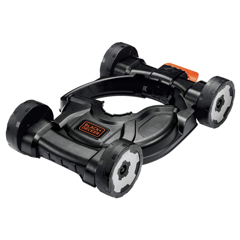 BLACK+DECKER MTD100 front view showing deck and mounting for easy conversion