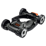 BLACK+DECKER MTD100 front view showing deck and mounting for easy conversion