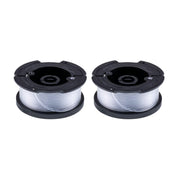 BLACK+DECKER spool front view showing ready-to-install replacement and easy fit