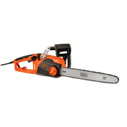 BLACK+DECKER CS1518 front view showing ergonomic handle and start button for easy use