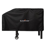 Blackstone front view cover protecting griddle, prevents weather damage