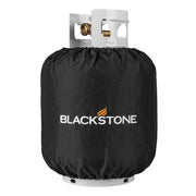 Blackstone front view propane tank cover showing clean concealment and neat finish