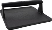 Blackstone griddle press front view showing compact durable build and easy grip