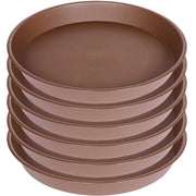 Bleuhome 12-inch saucers front view showing six-pack and color benefit