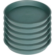 Bleuhome front view of 12 inch saucer showing size and shape protecting surfaces