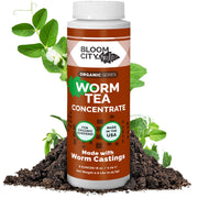 Bloom City front label showing product identity and easy-to-read directions for use