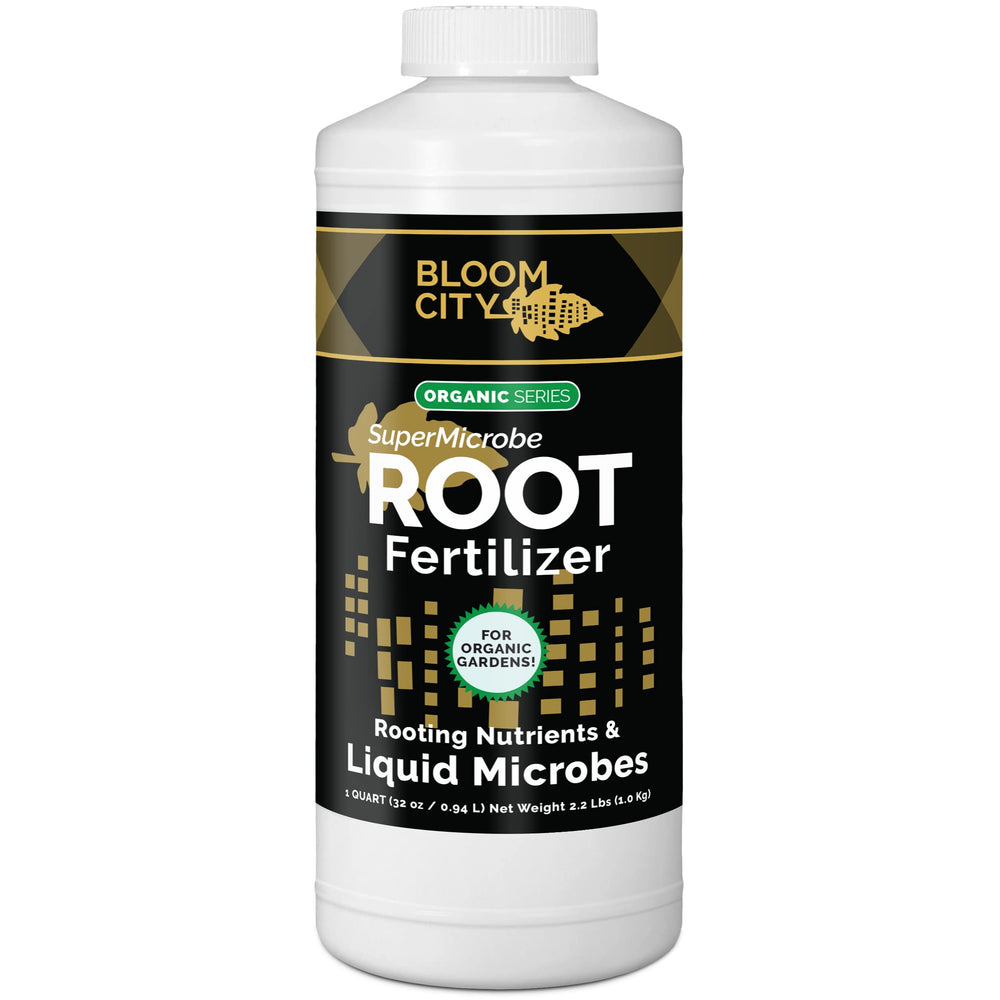 Bloom City front label showing product name and 32 oz size for clear identification and trust