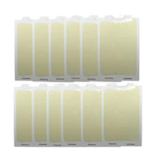 Blue Touch front packaging showing 6 pack and peanut butter scent, clear product benefit