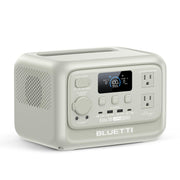 BLUETTI Elite 30 V2 front panel showing ports and display, highlights quick access