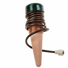 Blumat ceramic cone close-up illustrating moisture-sensing accuracy and reliability