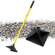 BlumeTrec front view showing steel tamper head and handle for reliable compaction