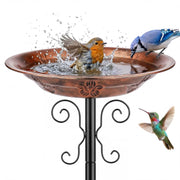 BOLITE front view showing antique bronze finish and elegant silhouette, enhancing garden decor