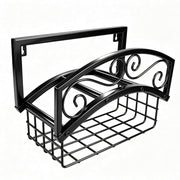 BOLITE front-facing wall-mounted holder showing tidy hose storage and curb appeal